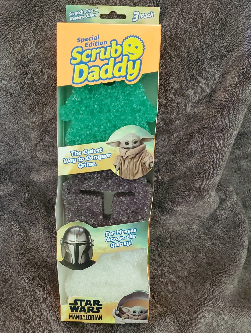 Scrub Daddy Star Wars Mandalorian Grogu Scrub Sponge